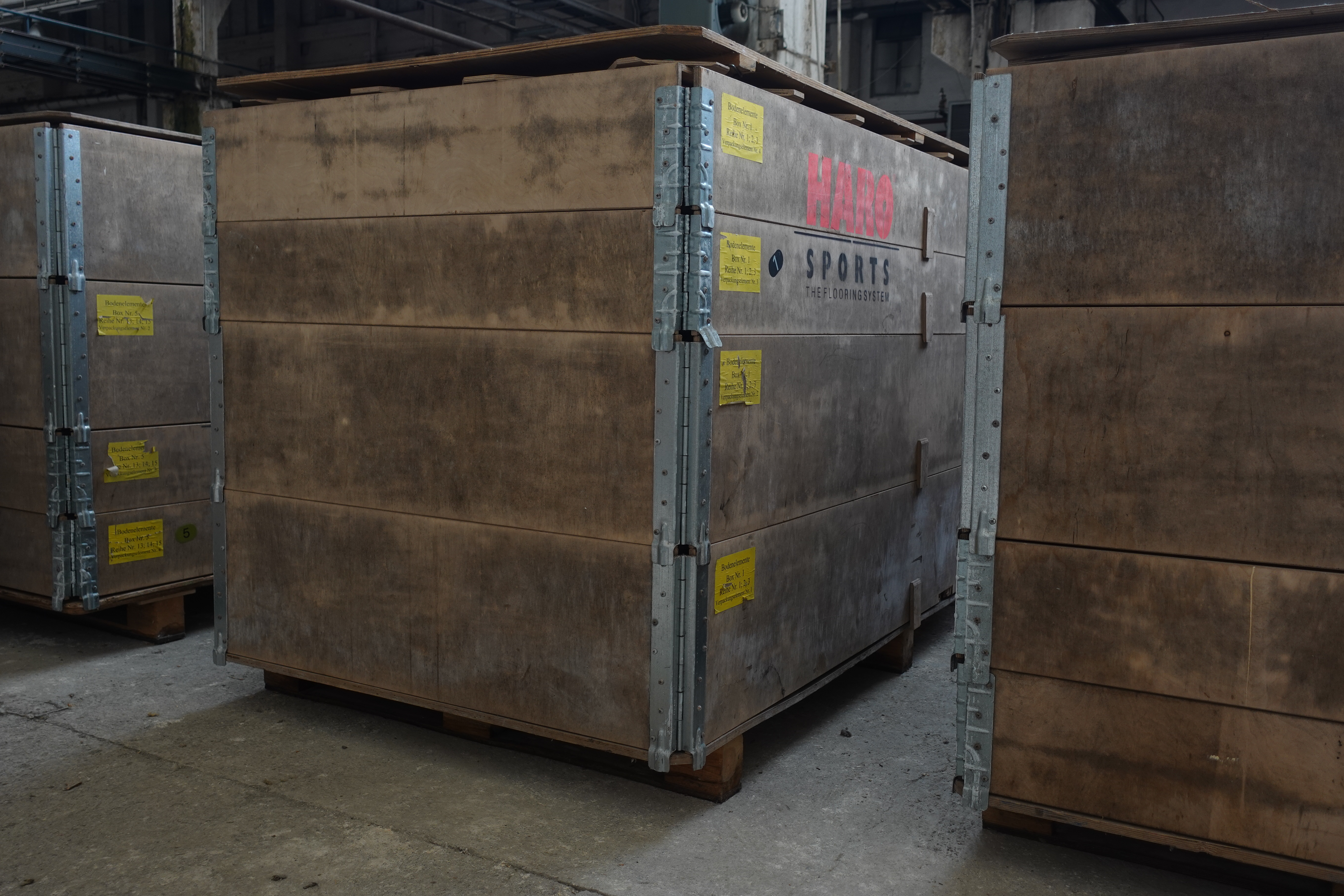 Original HARO Sports transport crates