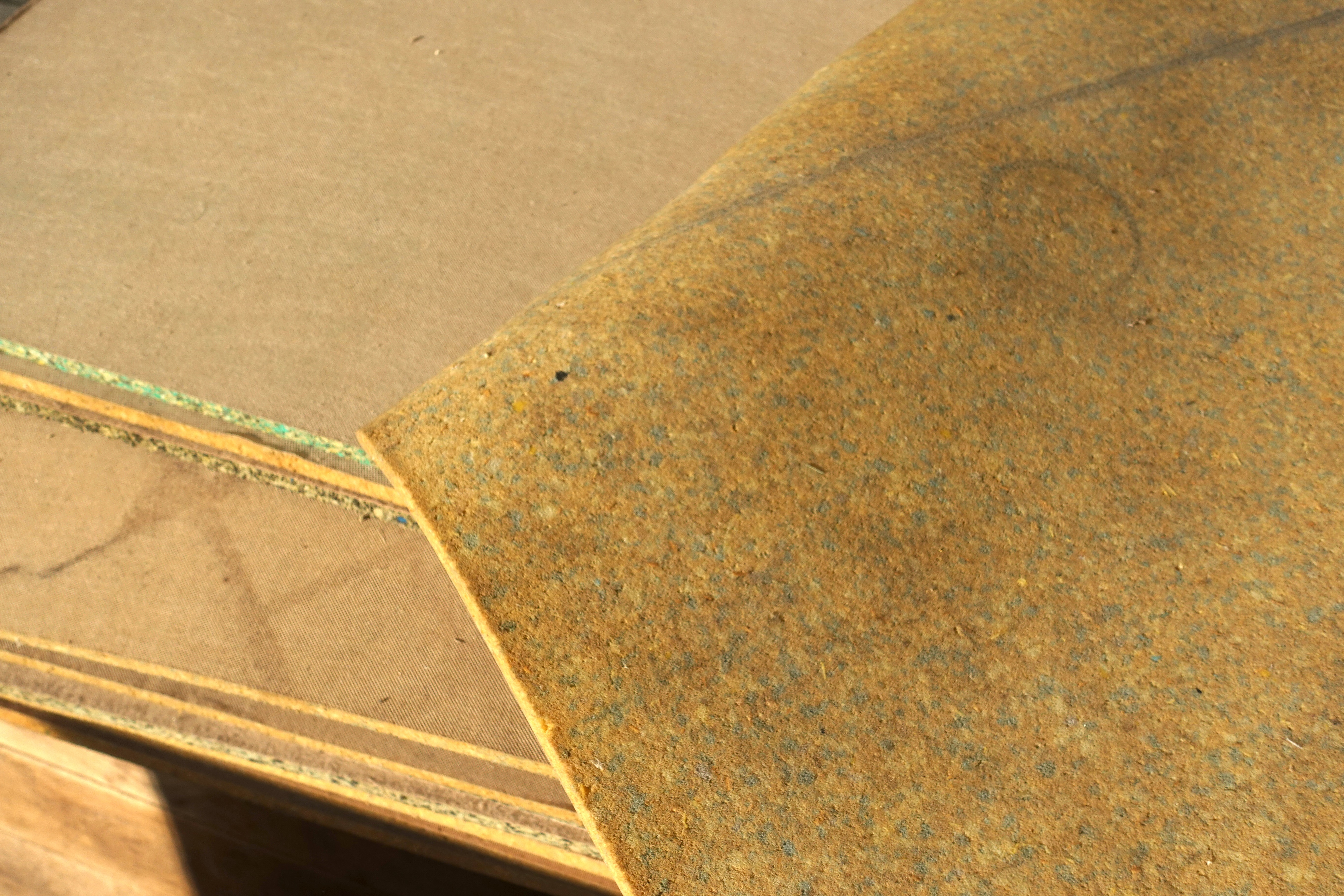 Panel edge and material thickness