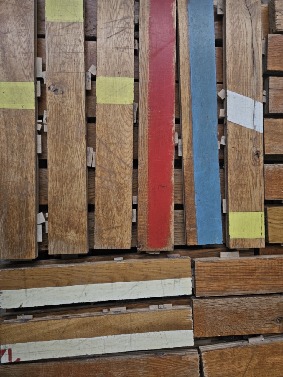 Pestalozzi sports floor detail